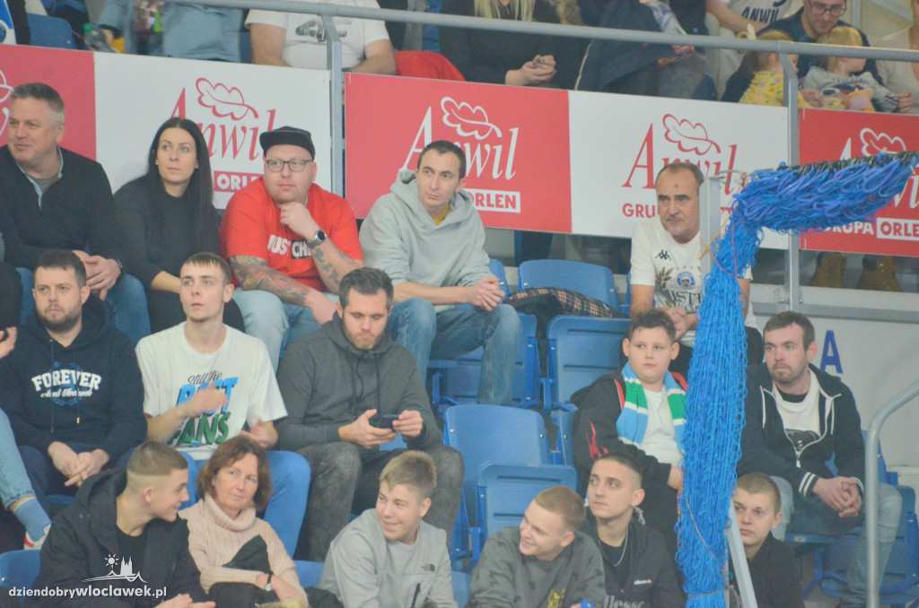 Kibice na meczu Anwil vs Spójnia