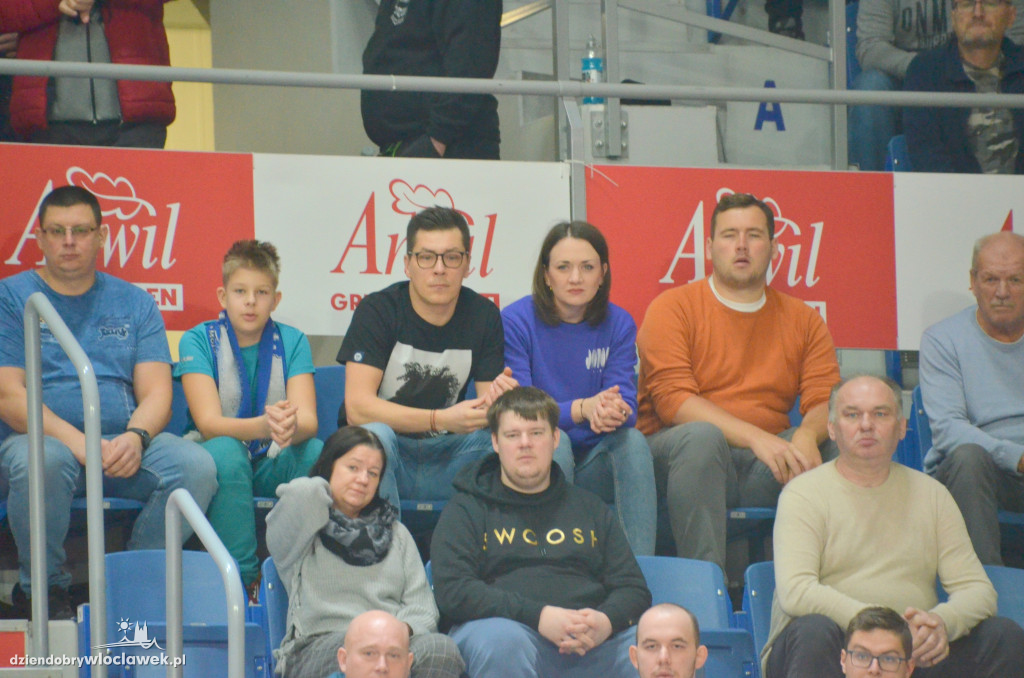 Kibice na meczu Anwil vs Spójnia