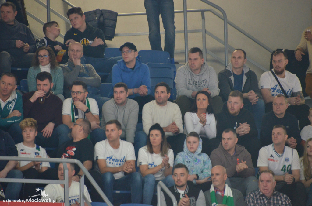 Kibice na meczu Anwil vs Spójnia
