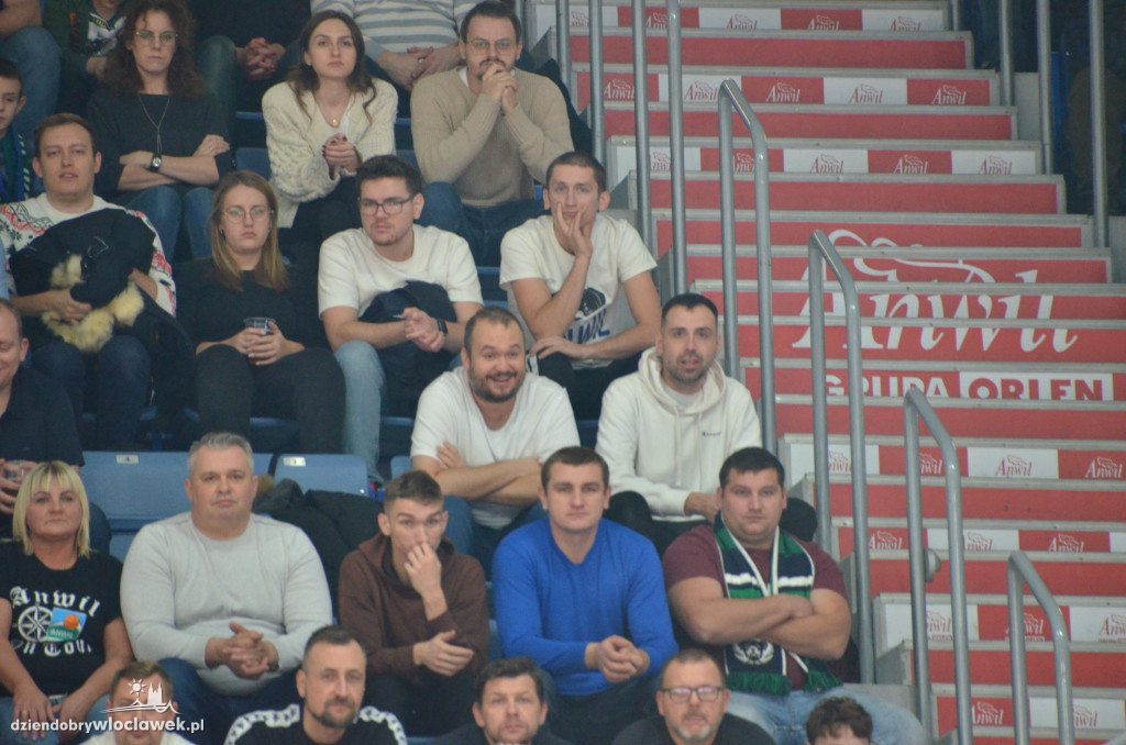 Kibice na meczu Anwil vs Spójnia