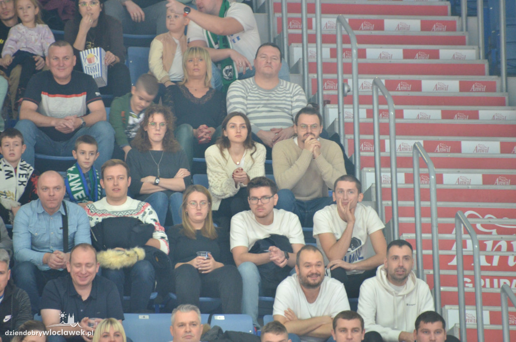 Kibice na meczu Anwil vs Spójnia