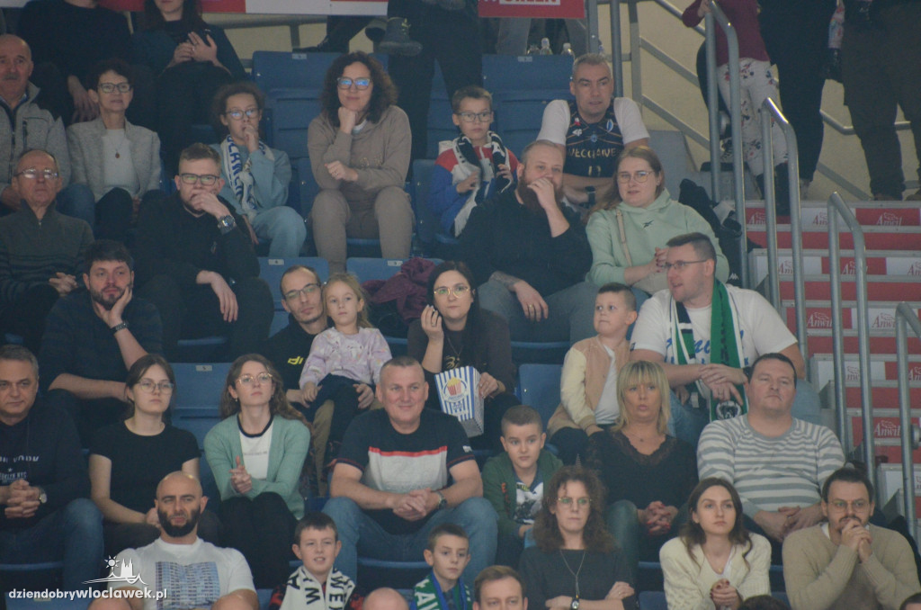Kibice na meczu Anwil vs Spójnia