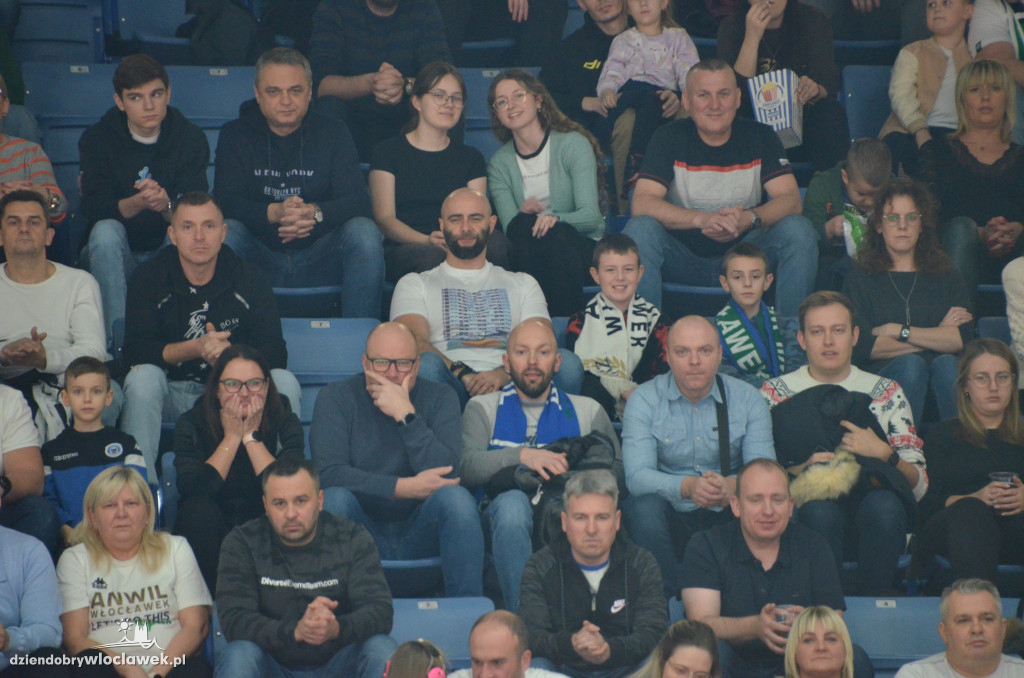 Kibice na meczu Anwil vs Spójnia