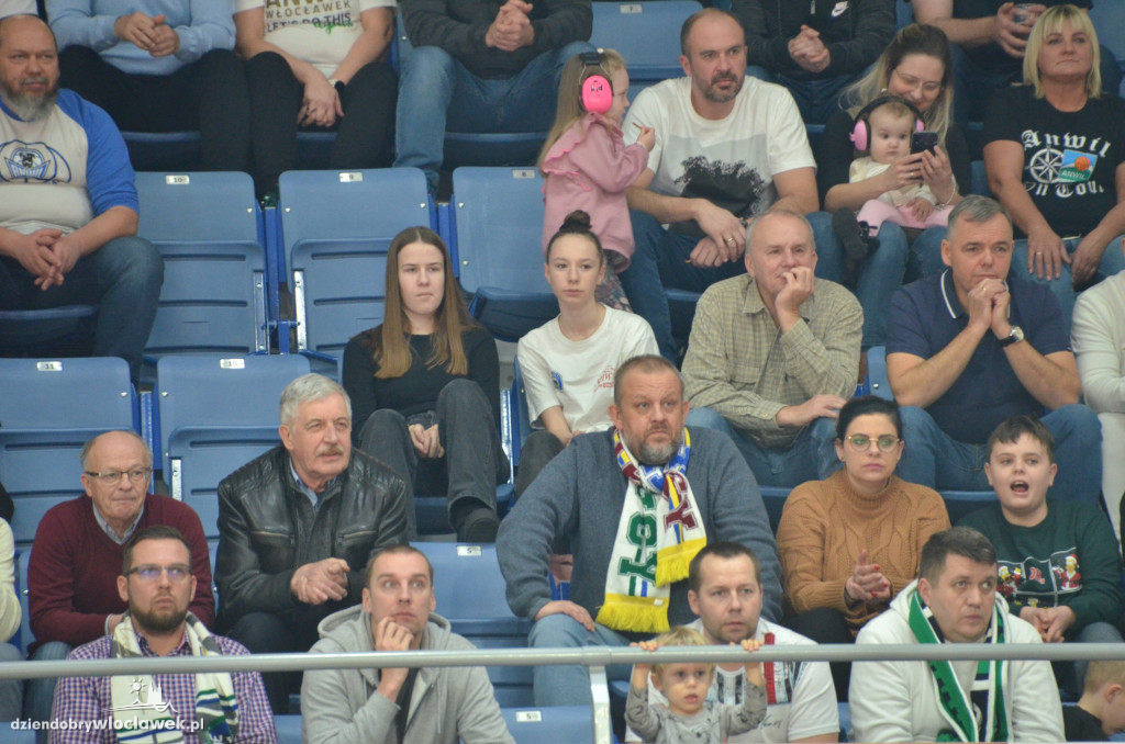 Kibice na meczu Anwil vs Spójnia