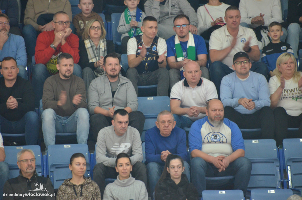 Kibice na meczu Anwil vs Spójnia