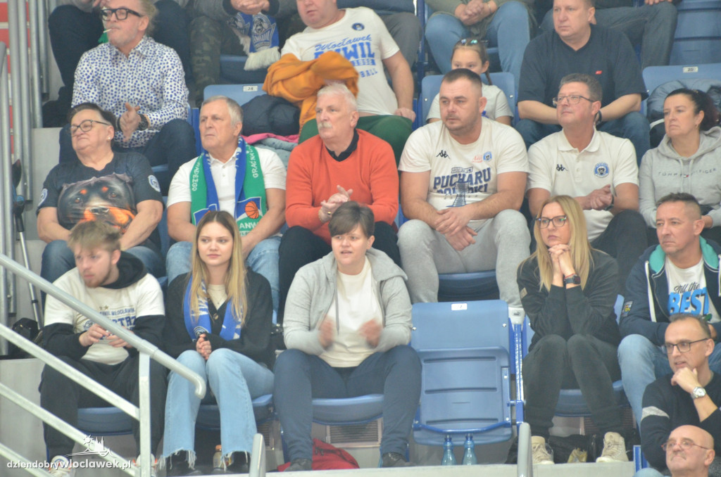 Kibice na meczu Anwil vs Spójnia