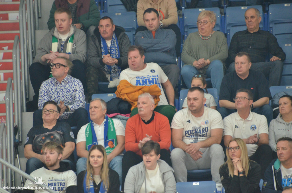 Kibice na meczu Anwil vs Spójnia
