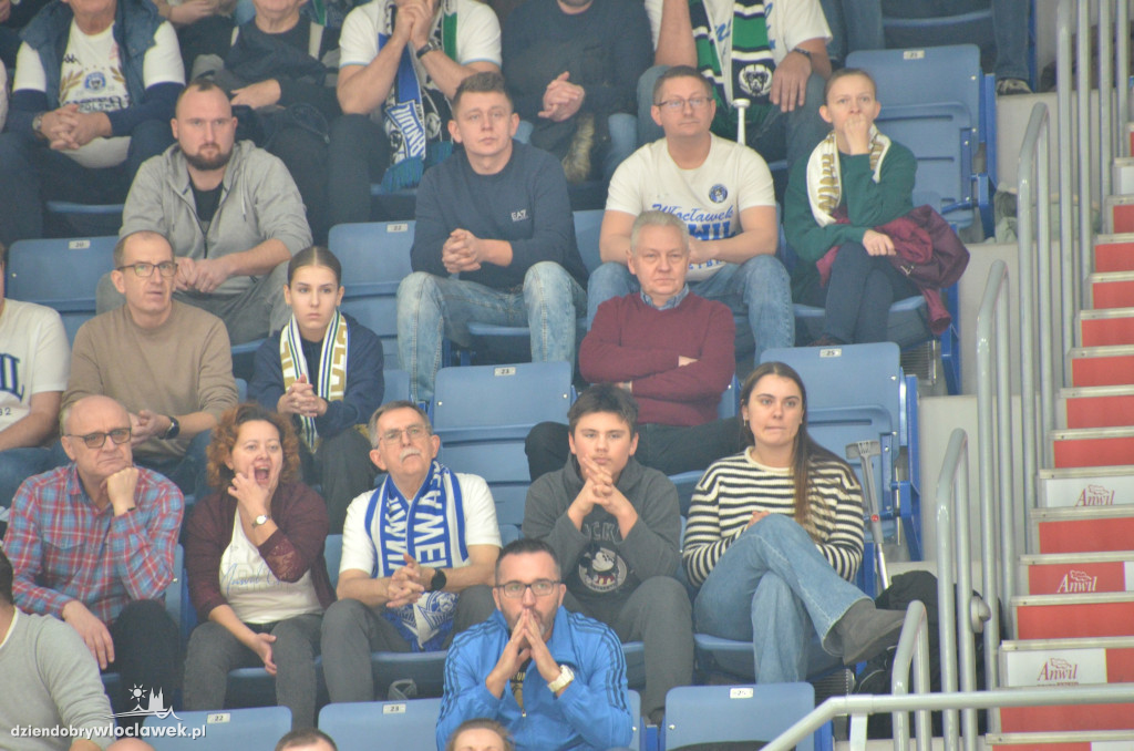 Kibice na meczu Anwil vs Spójnia