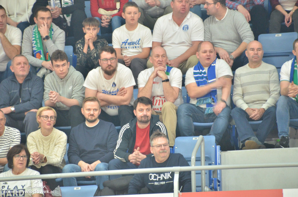 Kibice na meczu Anwil vs Spójnia