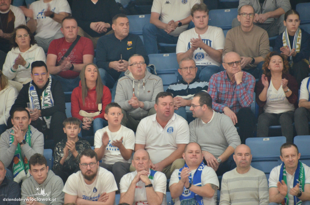 Kibice na meczu Anwil vs Spójnia