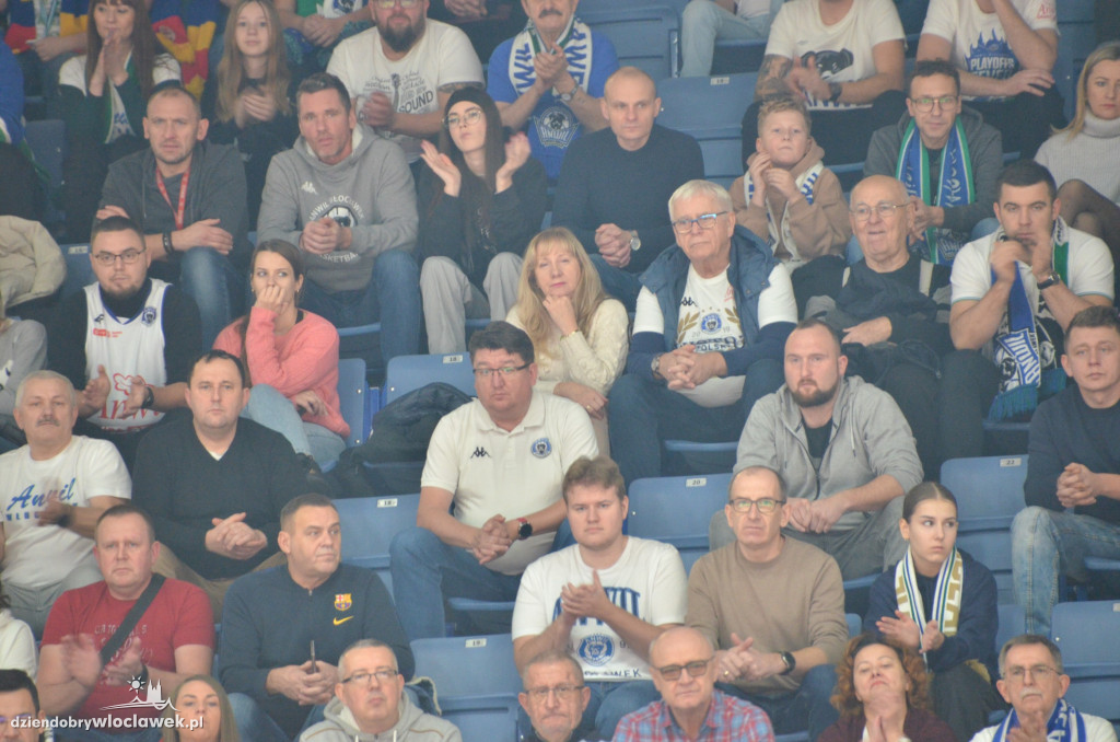 Kibice na meczu Anwil vs Spójnia