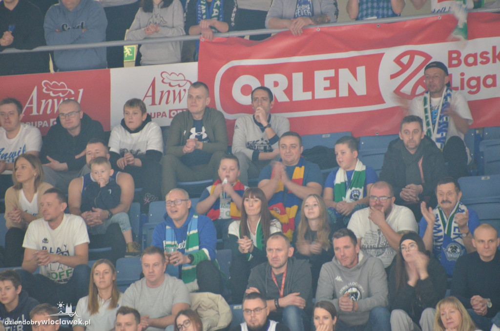 Kibice na meczu Anwil vs Spójnia