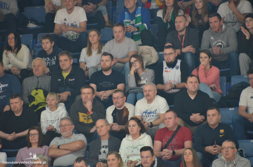 Kibice na meczu Anwil vs Spójnia