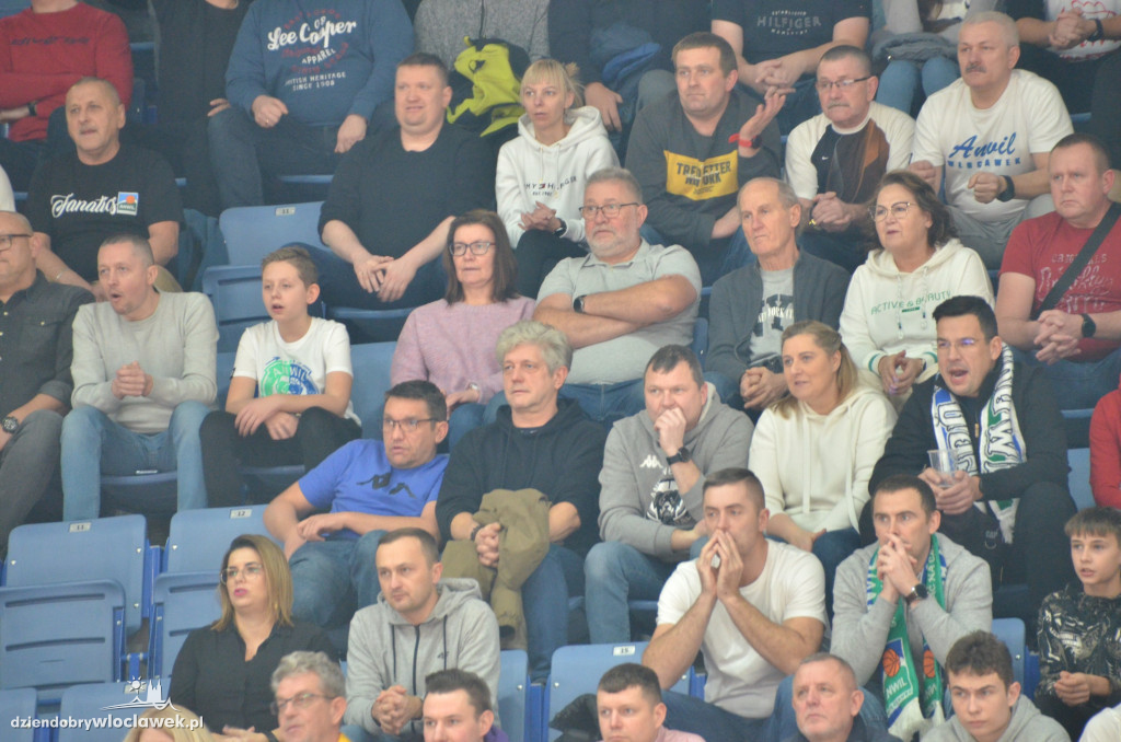 Kibice na meczu Anwil vs Spójnia
