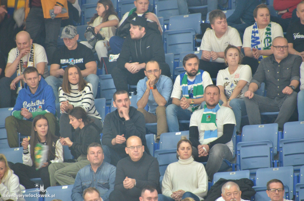 Kibice na meczu Anwil vs Spójnia