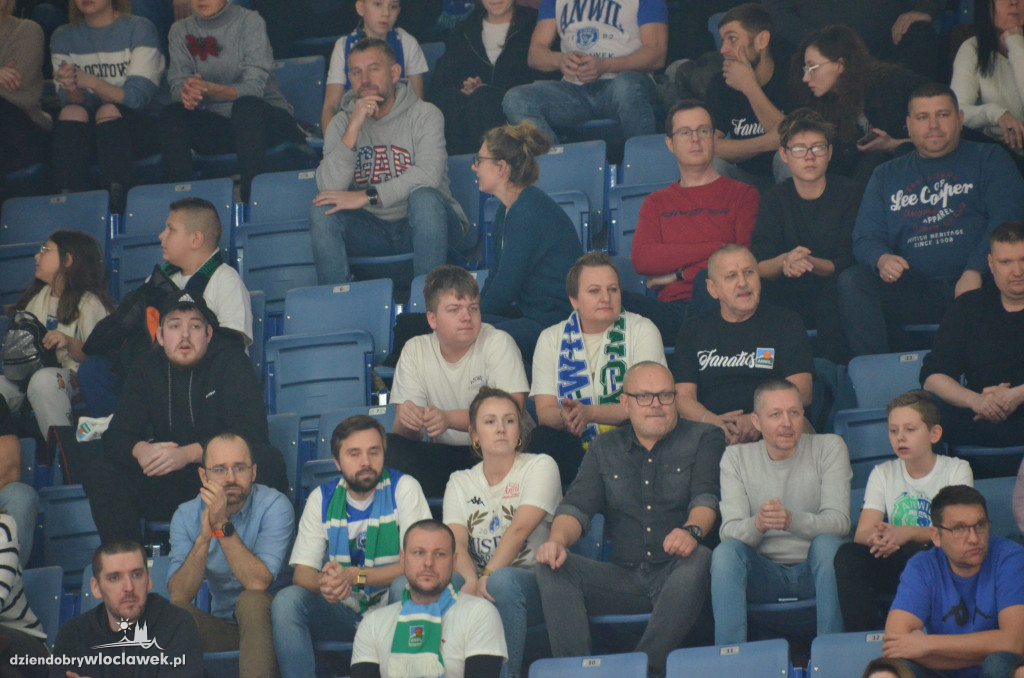 Kibice na meczu Anwil vs Spójnia