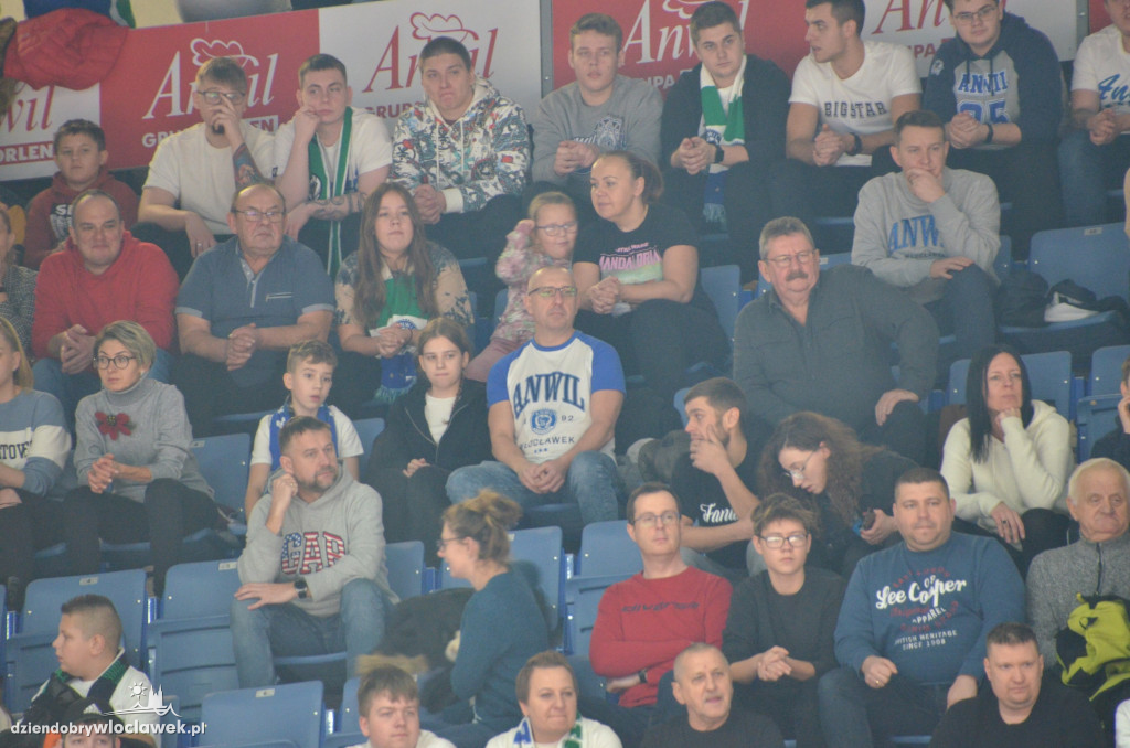 Kibice na meczu Anwil vs Spójnia