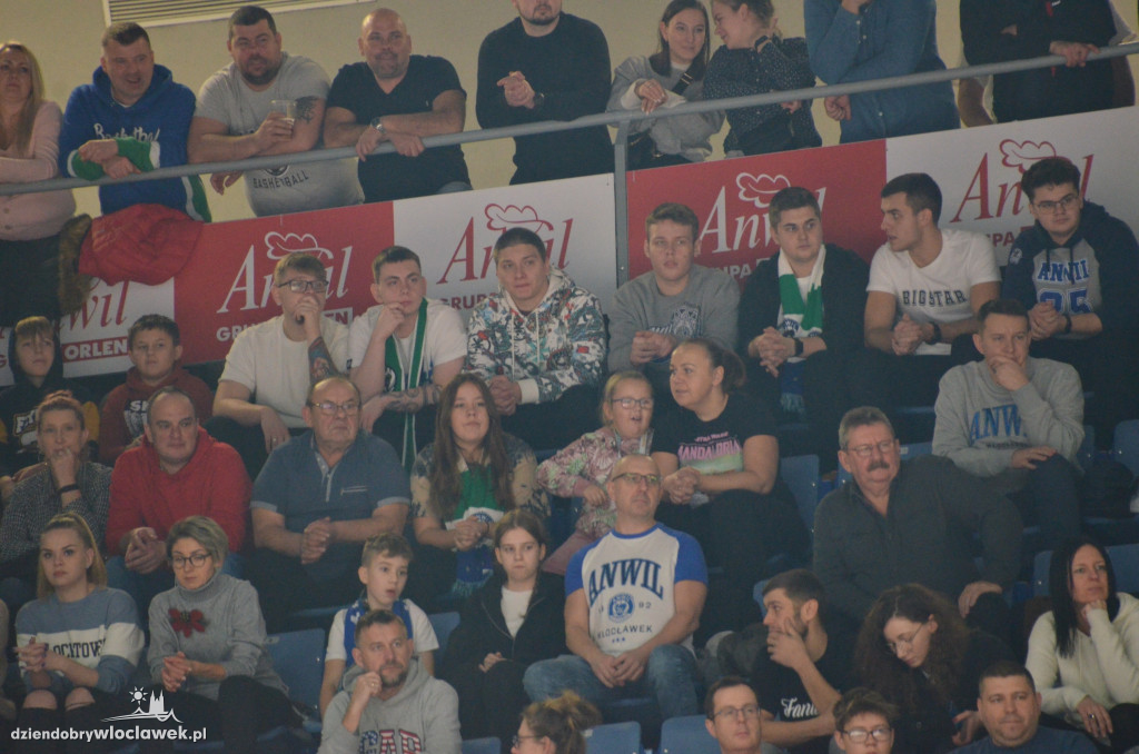Kibice na meczu Anwil vs Spójnia