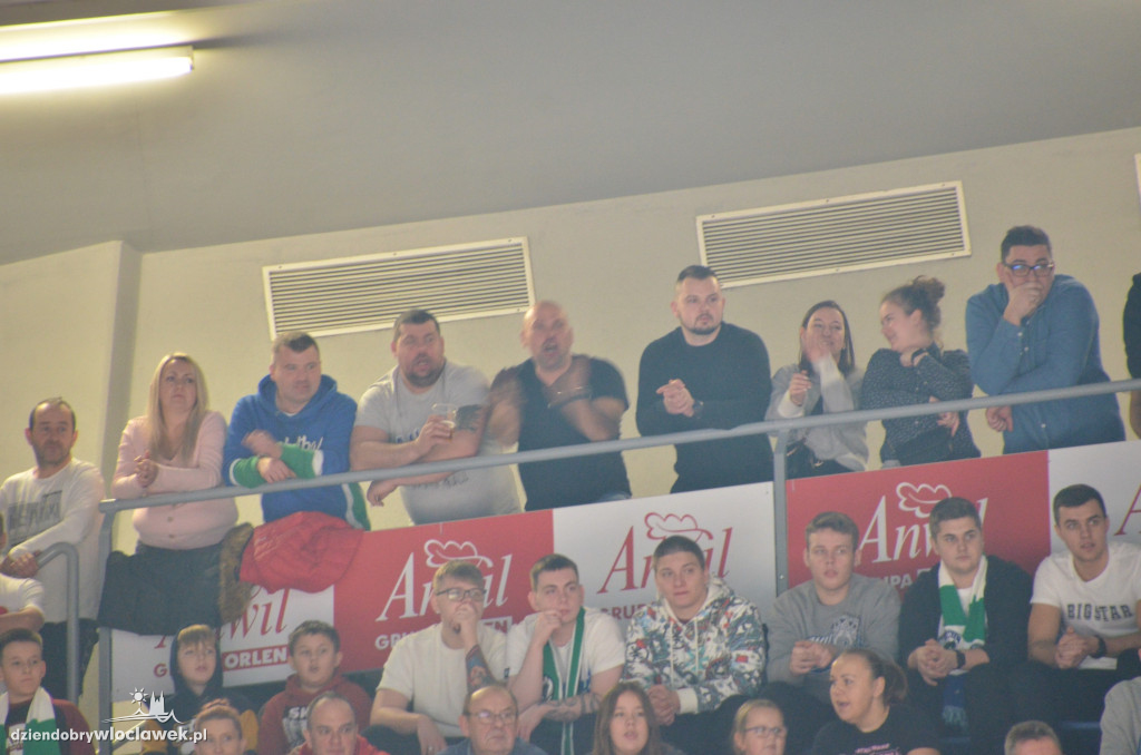 Kibice na meczu Anwil vs Spójnia