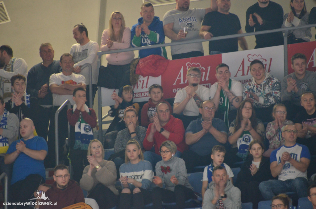 Kibice na meczu Anwil vs Spójnia