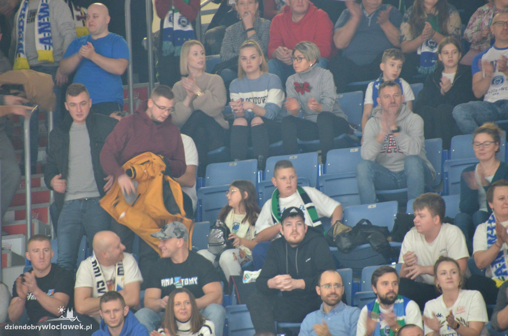 Kibice na meczu Anwil vs Spójnia