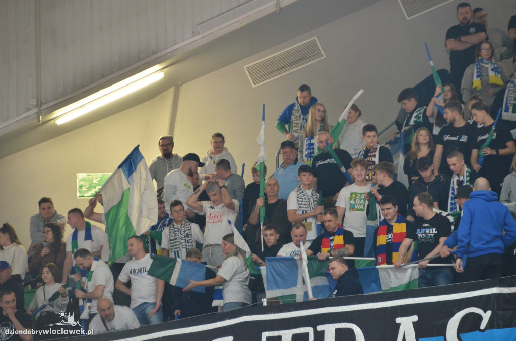 Kibice na meczu Anwil vs Spójnia