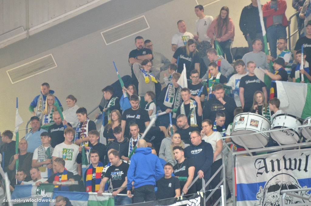 Kibice na meczu Anwil vs Spójnia
