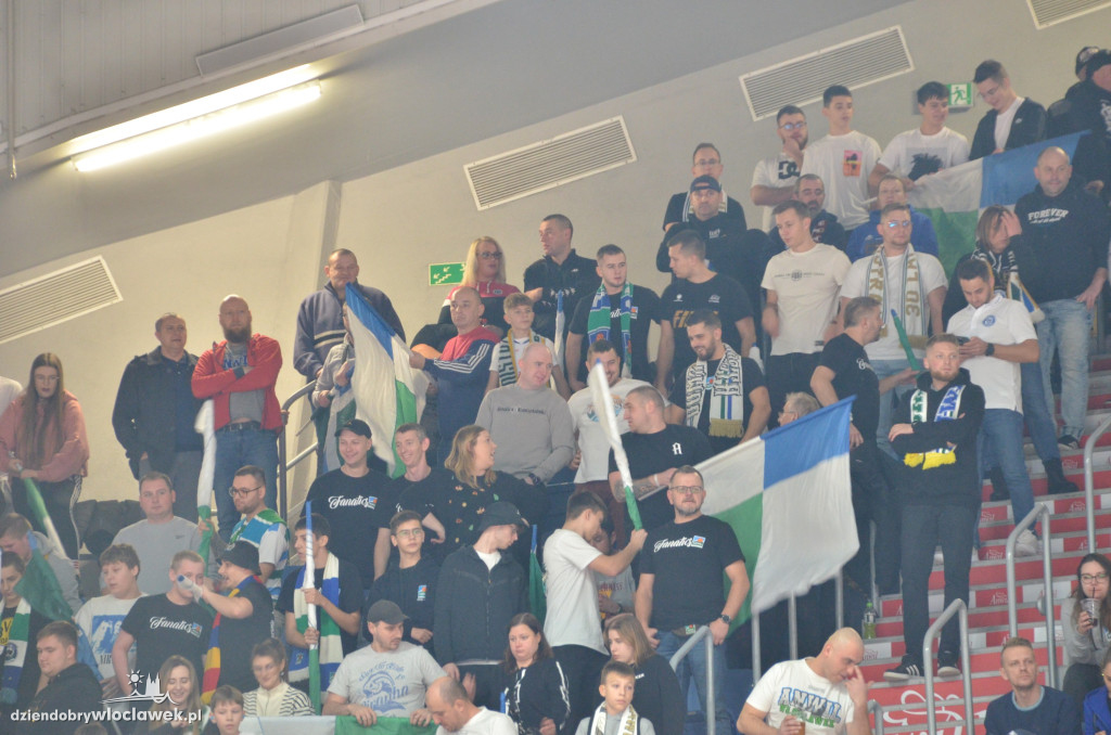 Kibice na meczu Anwil vs Spójnia