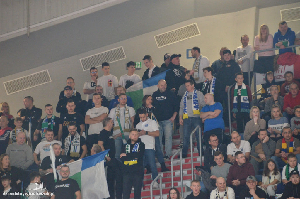 Kibice na meczu Anwil vs Spójnia
