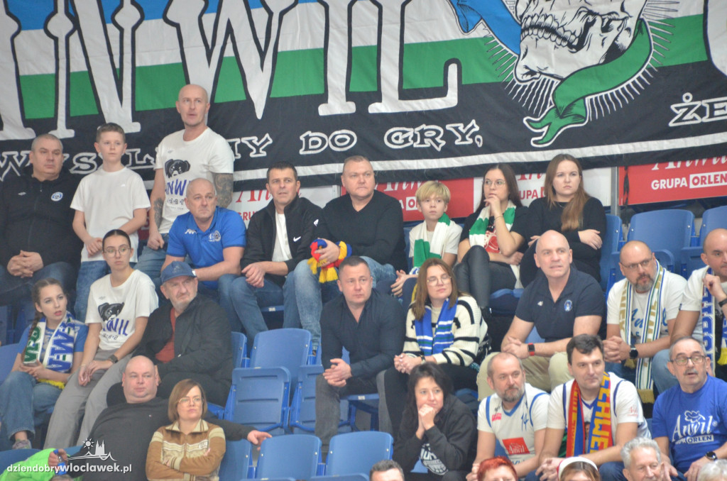 Kibice na meczu Anwil vs Spójnia