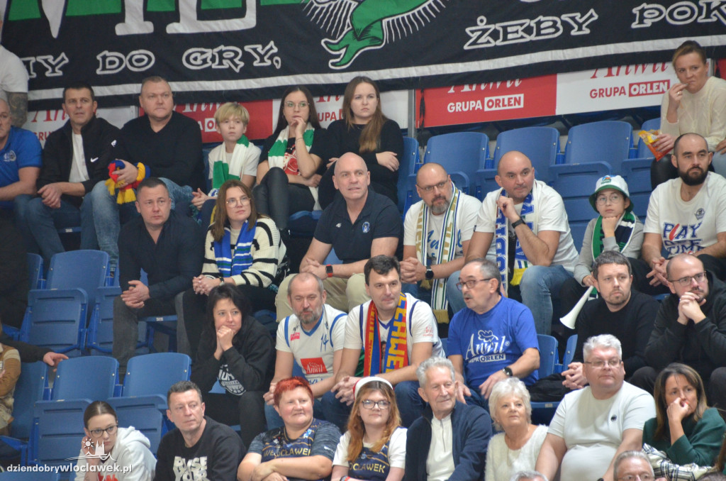 Kibice na meczu Anwil vs Spójnia