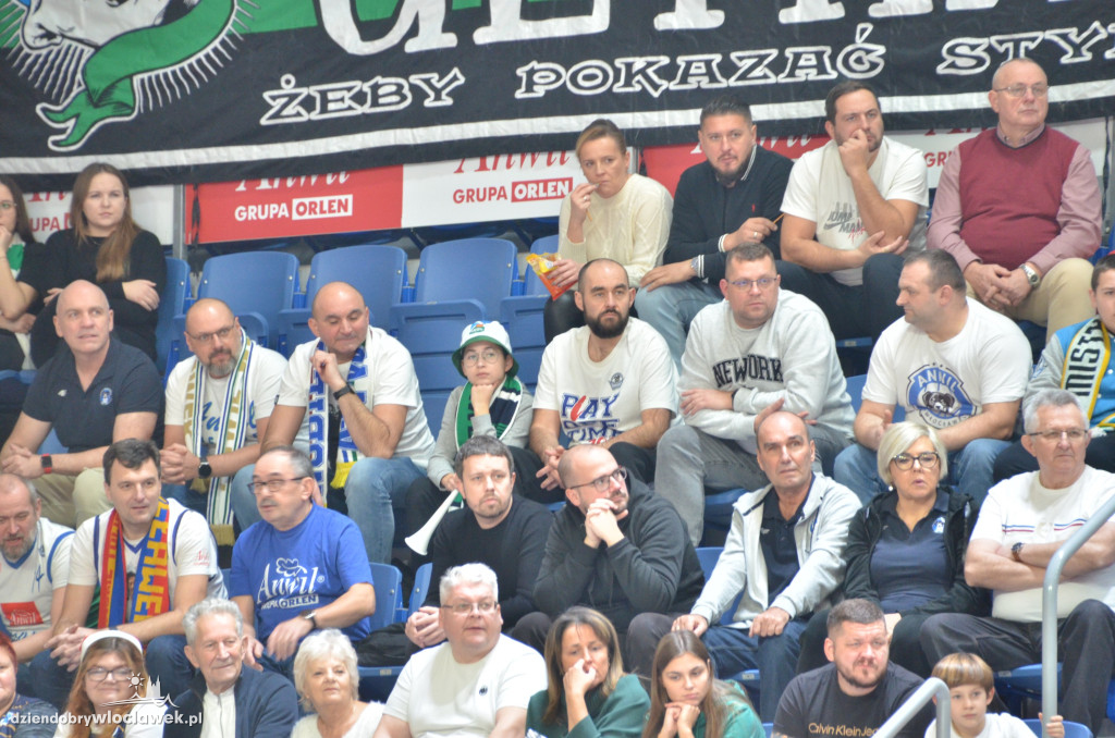 Kibice na meczu Anwil vs Spójnia