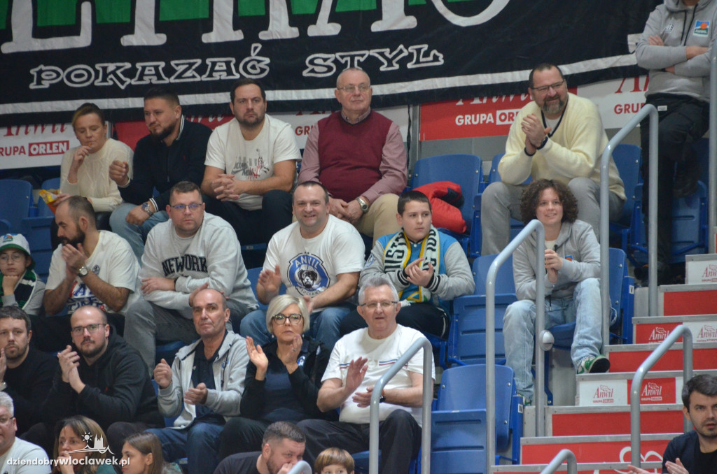 Kibice na meczu Anwil vs Spójnia