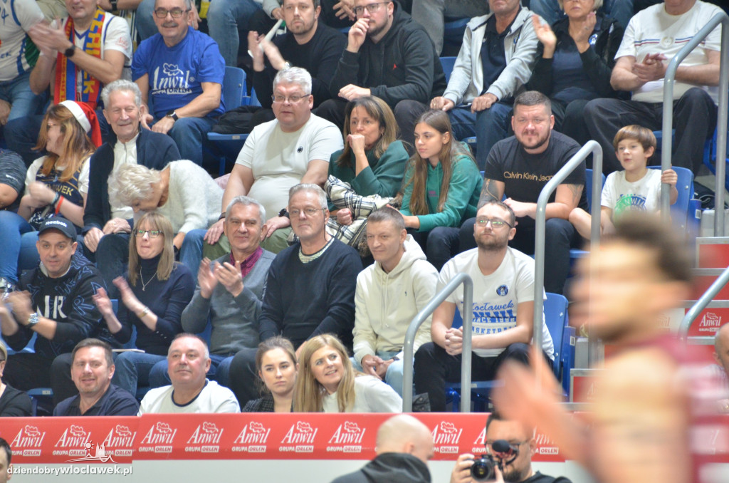 Kibice na meczu Anwil vs Spójnia