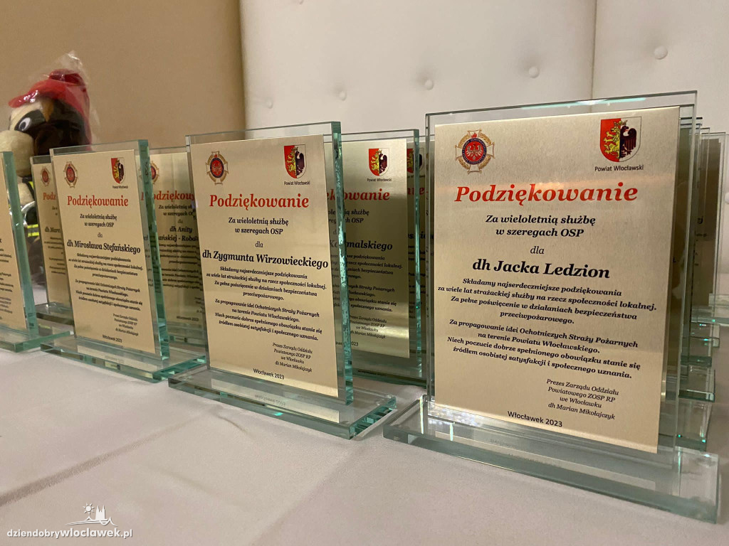 Opłatek strażaków ochotników z Powiatu