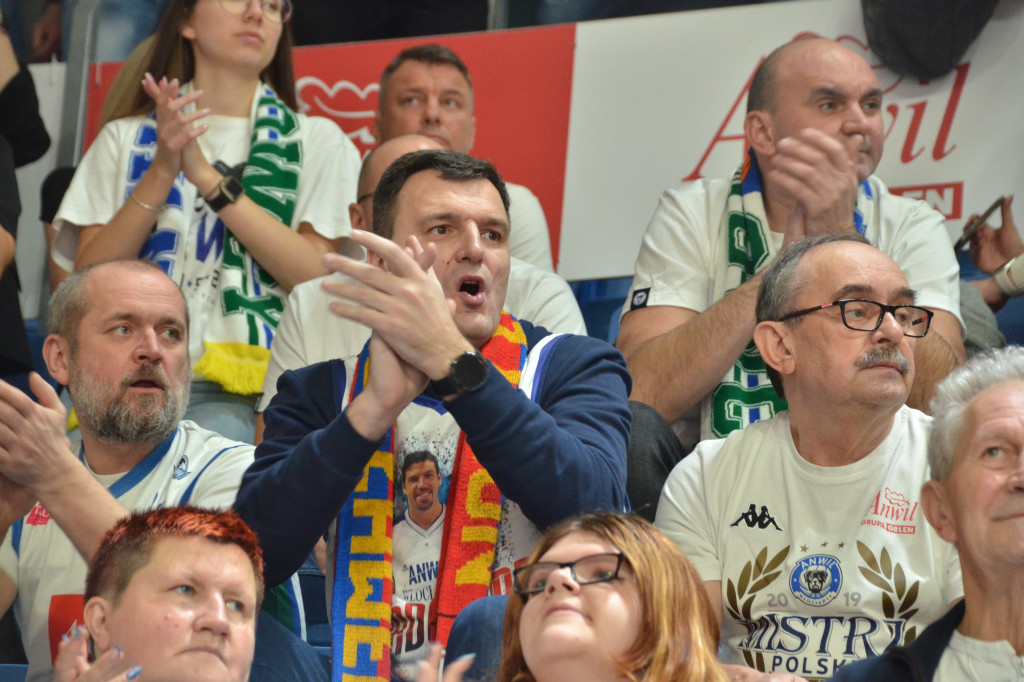 Kibice na meczu Anwil vs. Stal