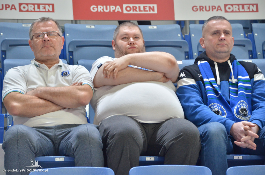 Kibice na meczu Anwil vs. Stal