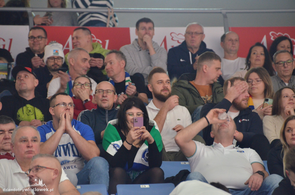 Kibice na meczu Anwil vs. Stal