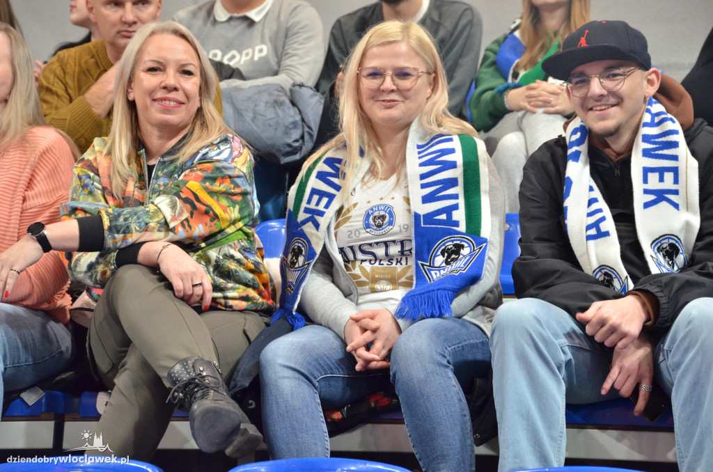 Kibice na meczu Anwil vs. Stal