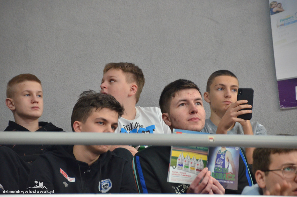 Kibice na meczu Anwil vs. Stal