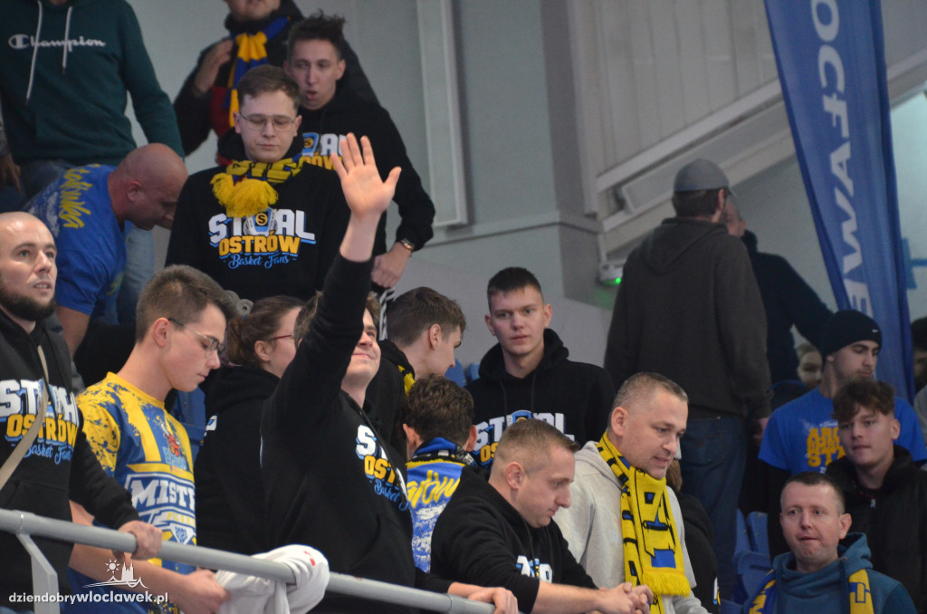 Kibice na meczu Anwil vs. Stal