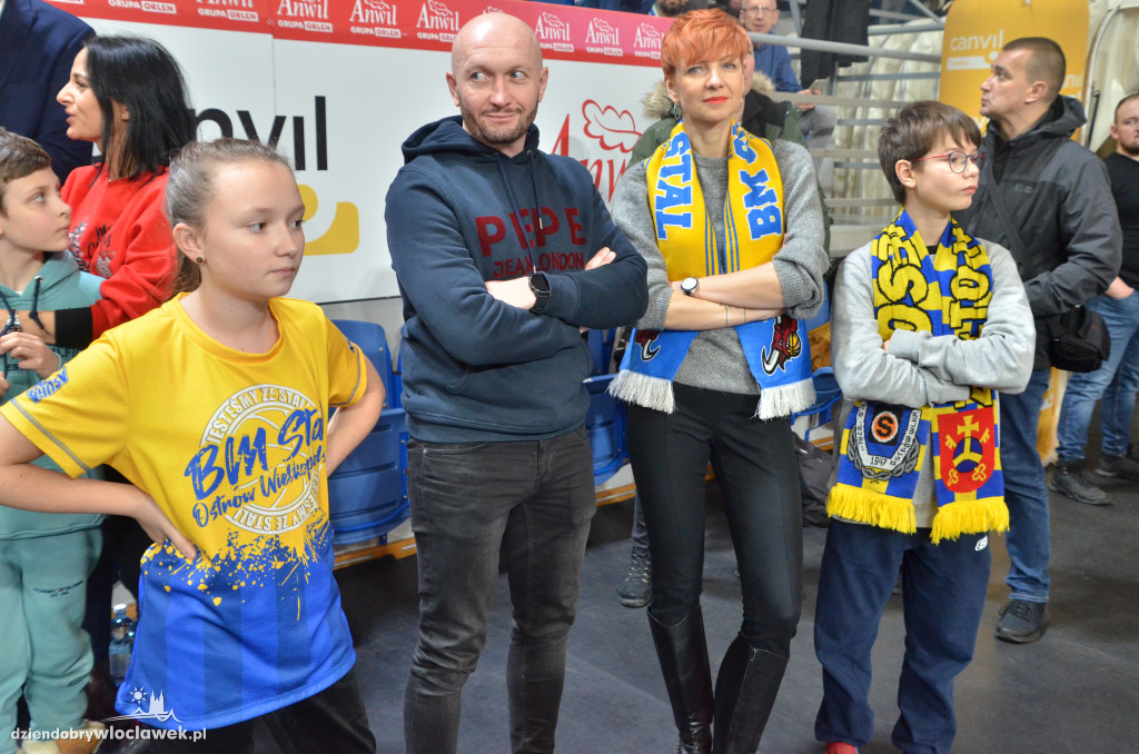 Kibice na meczu Anwil vs. Stal