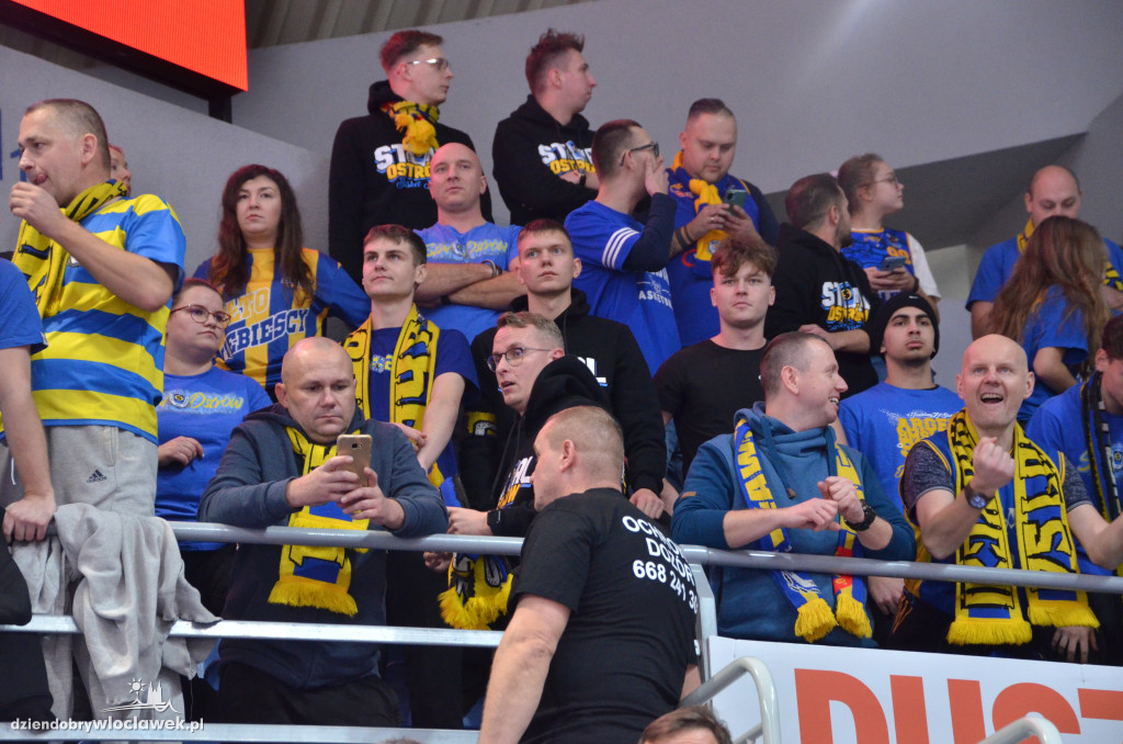 Kibice na meczu Anwil vs. Stal