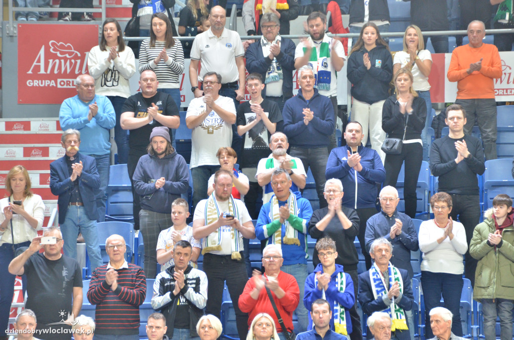 Kibice na meczu Anwil vs. Stal