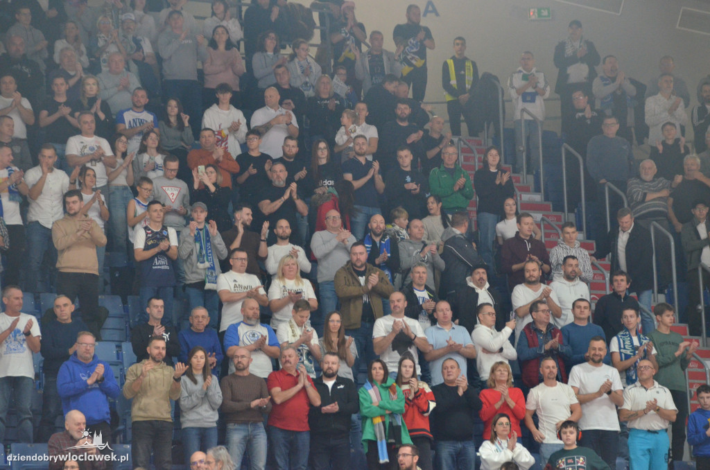 Kibice na meczu Anwil vs. Stal