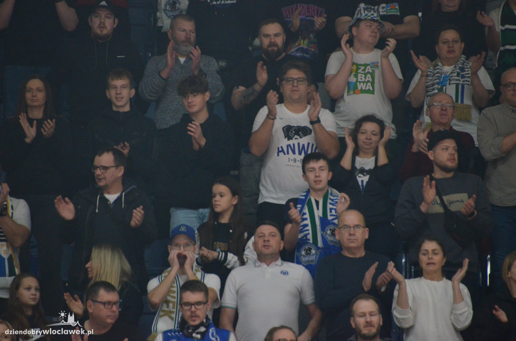 Kibice na meczu Anwil vs. Stal
