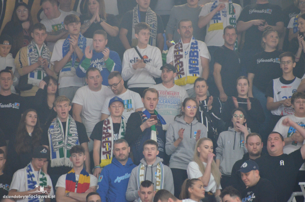Kibice na meczu Anwil vs. Stal