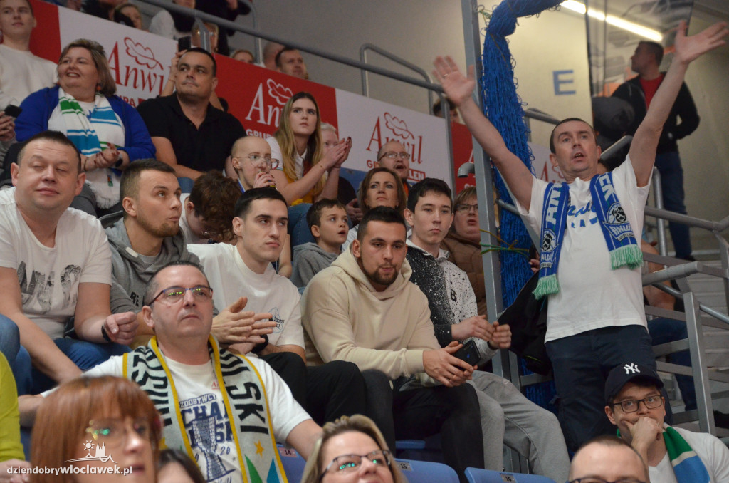Kibice na meczu Anwil vs. Stal