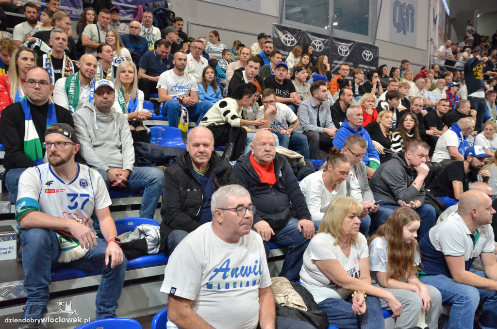 Kibice na meczu Anwil vs. Stal