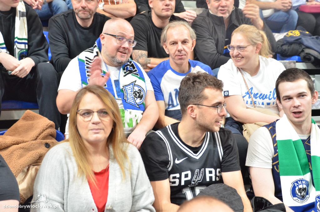 Kibice na meczu Anwil vs. Stal